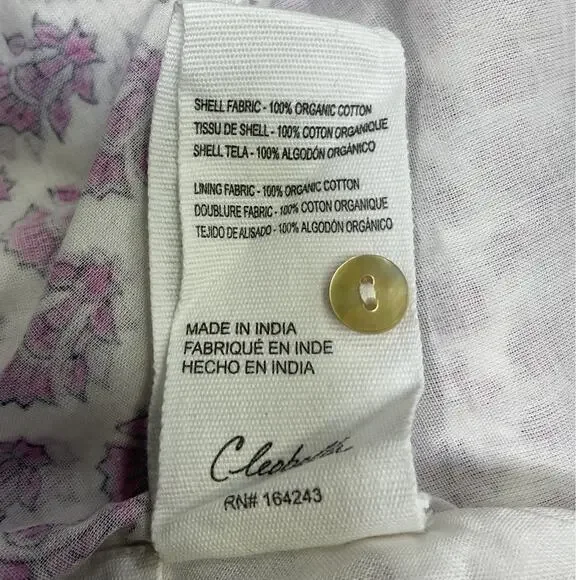 Cleobella Floral Pink Tillie Mini Dress Size XS - Picture 5 of 5